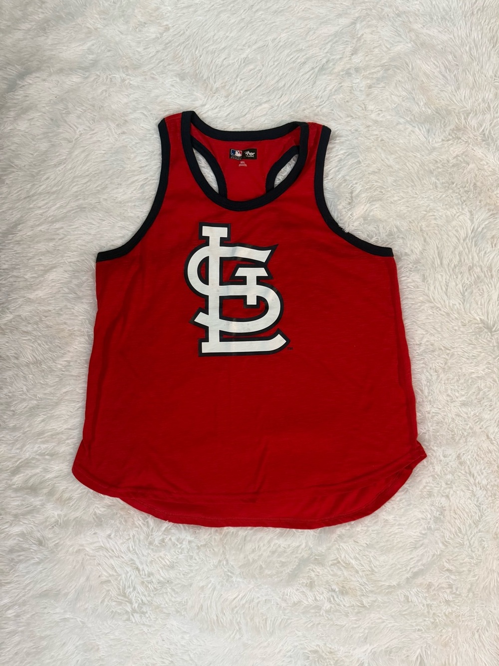 St. Louis Cardinals MLB Tank Top G-III 4Her by Carl Banks Red Women's XXL
